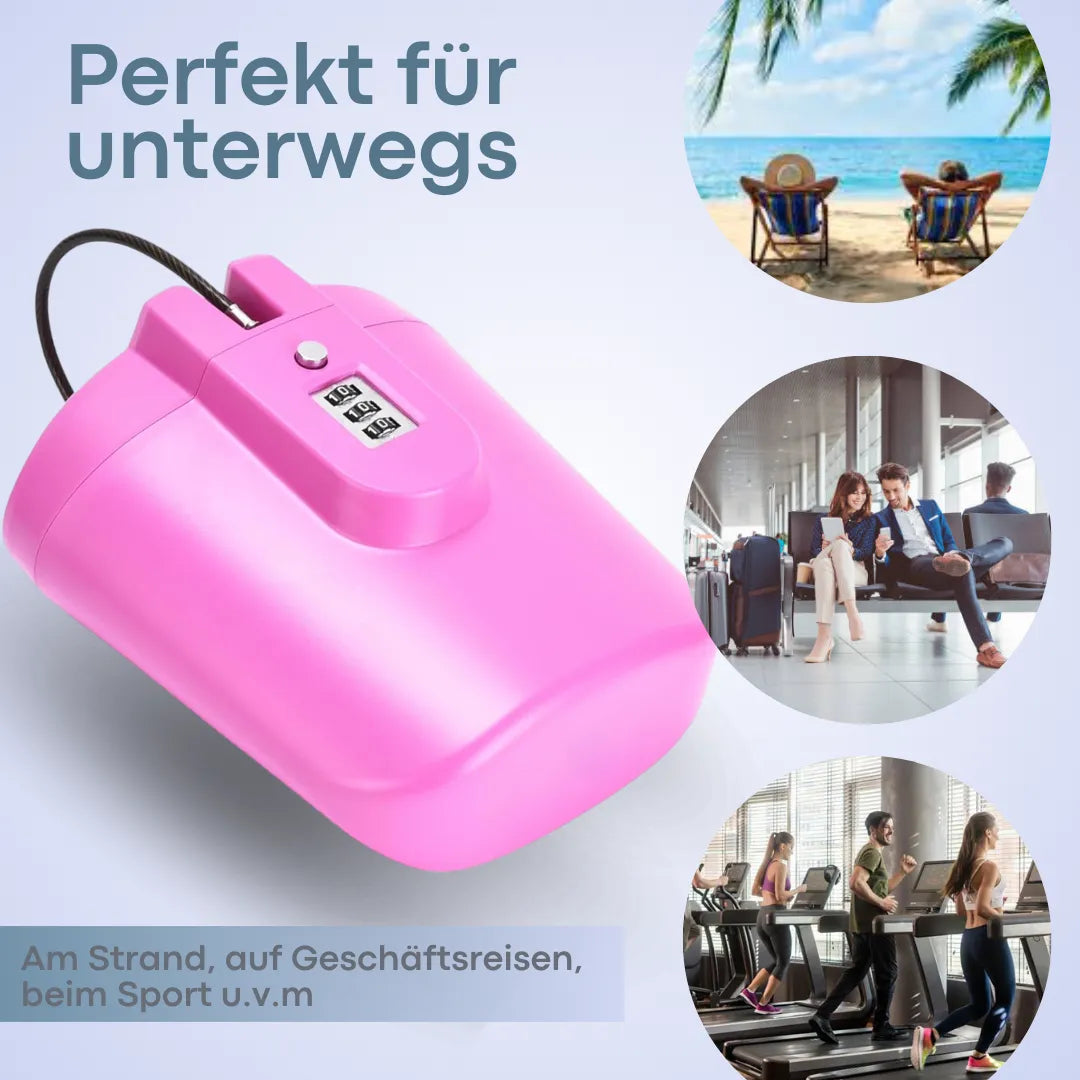 Sicherheitsschlossbox Pink Protector