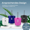Sicherheitsschlossbox White Solid
