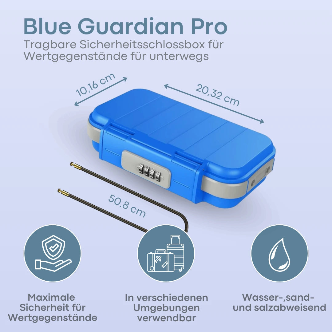 Sicherheitschlosssbox Blue Guardian Pro